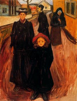 Edvard Munch : Four Ages in Life